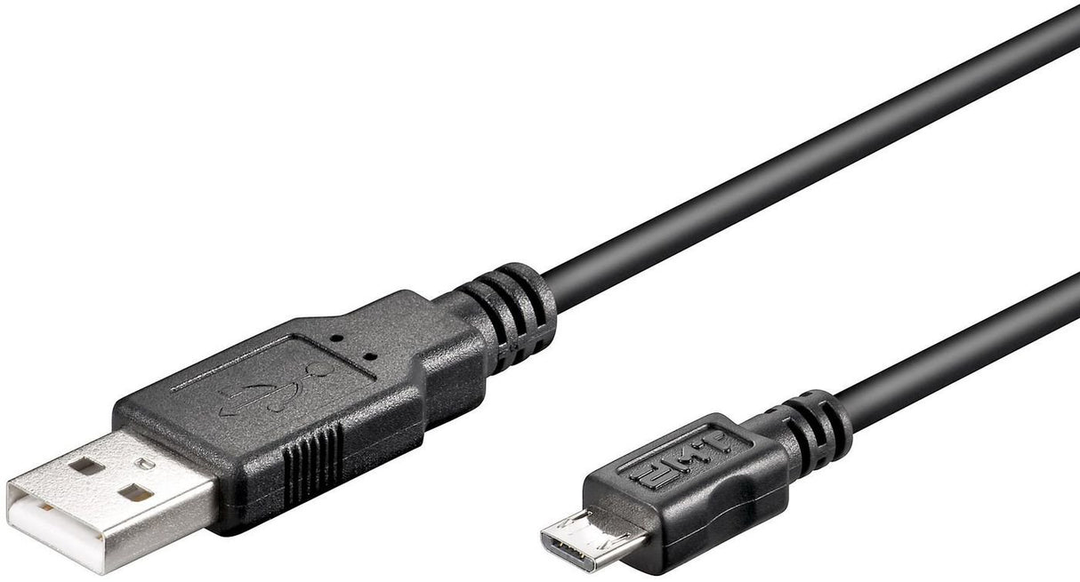 EAN 5704327758754 - Microconnect USBABMICRO0,60 cable USB USB 2.0 0,6 m USB A Micro-USB B Negro imagen 1