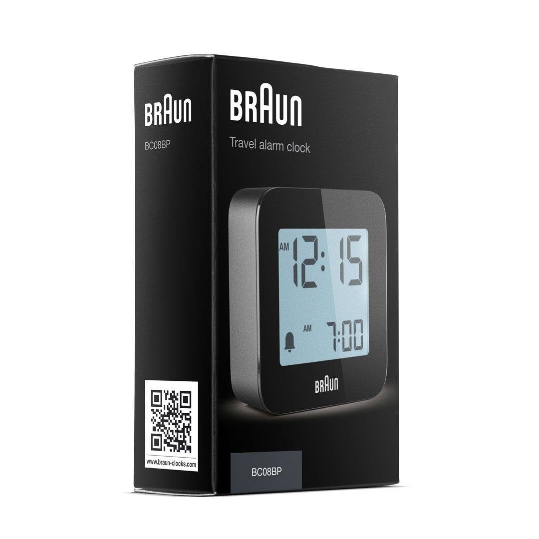 Braun Bc08b-Dcf Digitaler Reisewecker