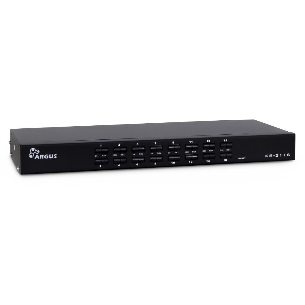 Inter-Tech Kvm Switch Ks-3116 Rj45, 16 Port