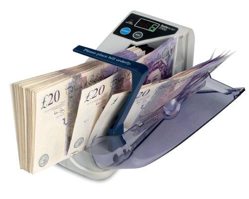 EAN 8717496330031 - Safescan 2000 Contador de billetes Gris imagen 1