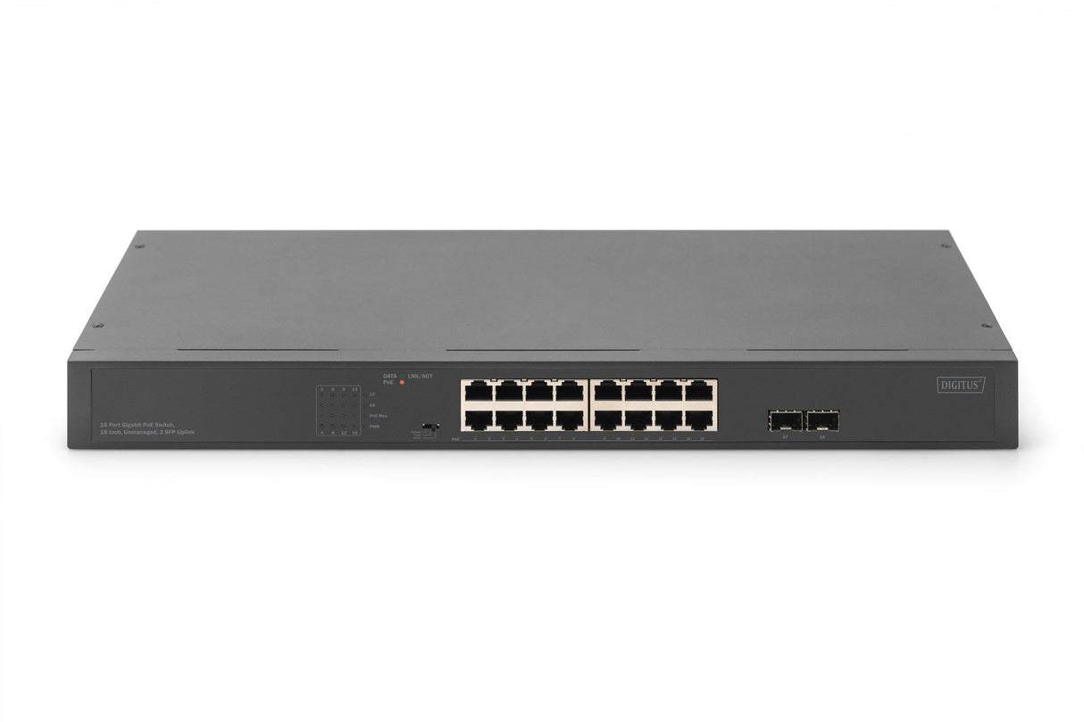 EAN 4016032492023 - Digitus DN-95347-2 switch No administrado Gigabit Ethernet (10/100/1000) Energía sobre Ethernet (PoE) 1U imagen 3
