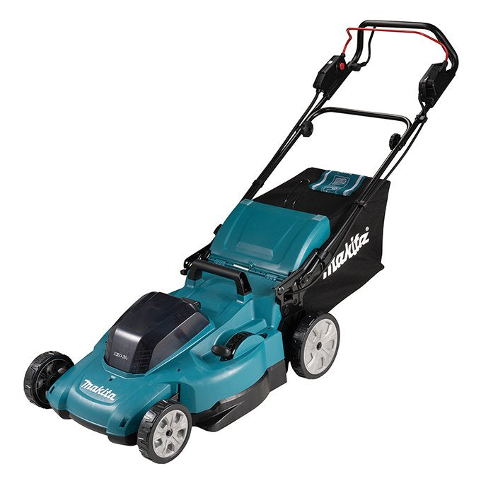 Cortacésped Inalámbrico Makita Dlm539z, 36 Voltios (2x18 Voltios) Azul/Negro, Sin Batería Ni Cargador, Con Tracción Dlm539z