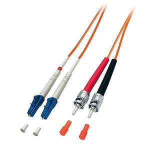 Equip Lwl Cable Fibra Optica Lc->M 5.00m Multimode Duplex Om2