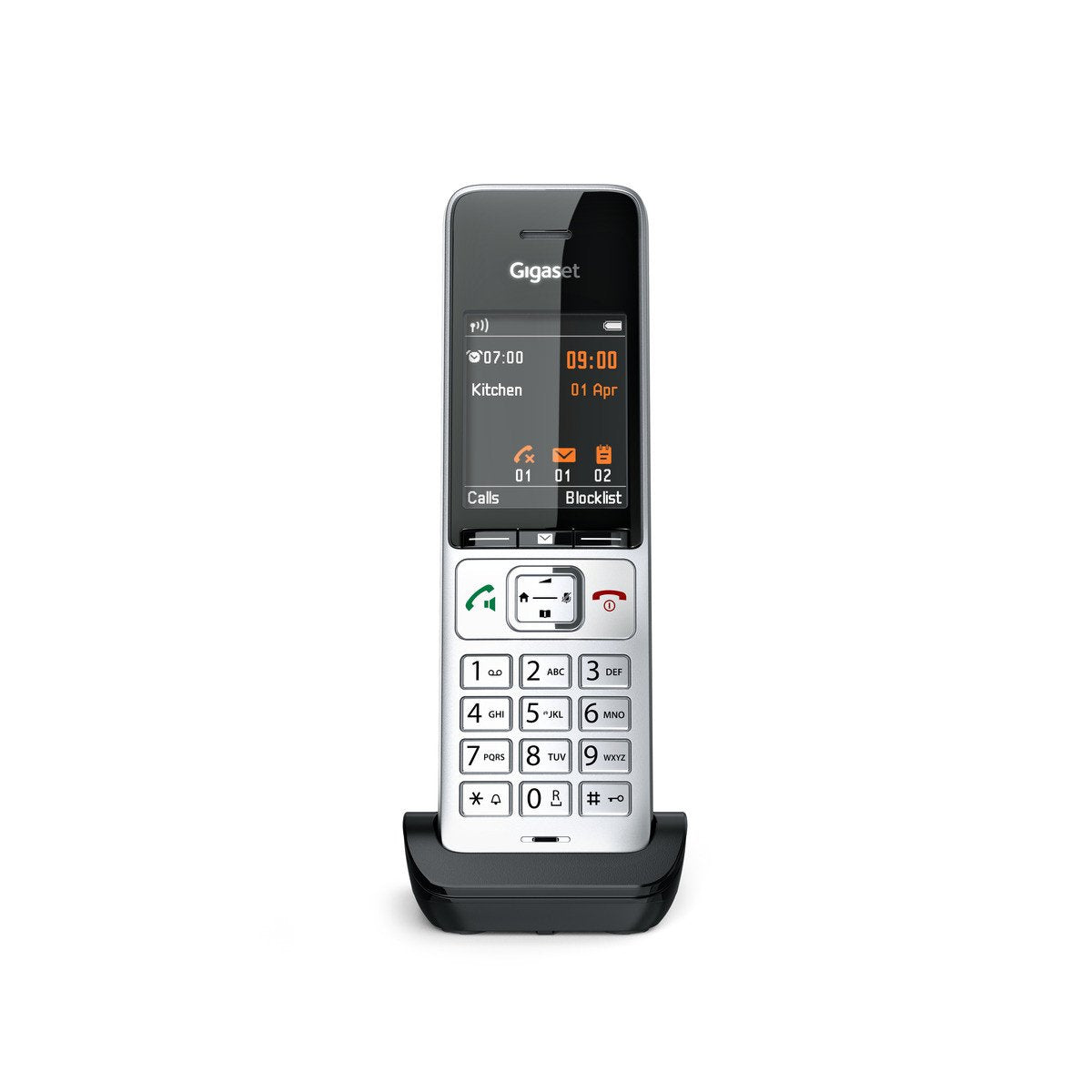 Gigaset Comfort 500hx Plata Negro Telefono