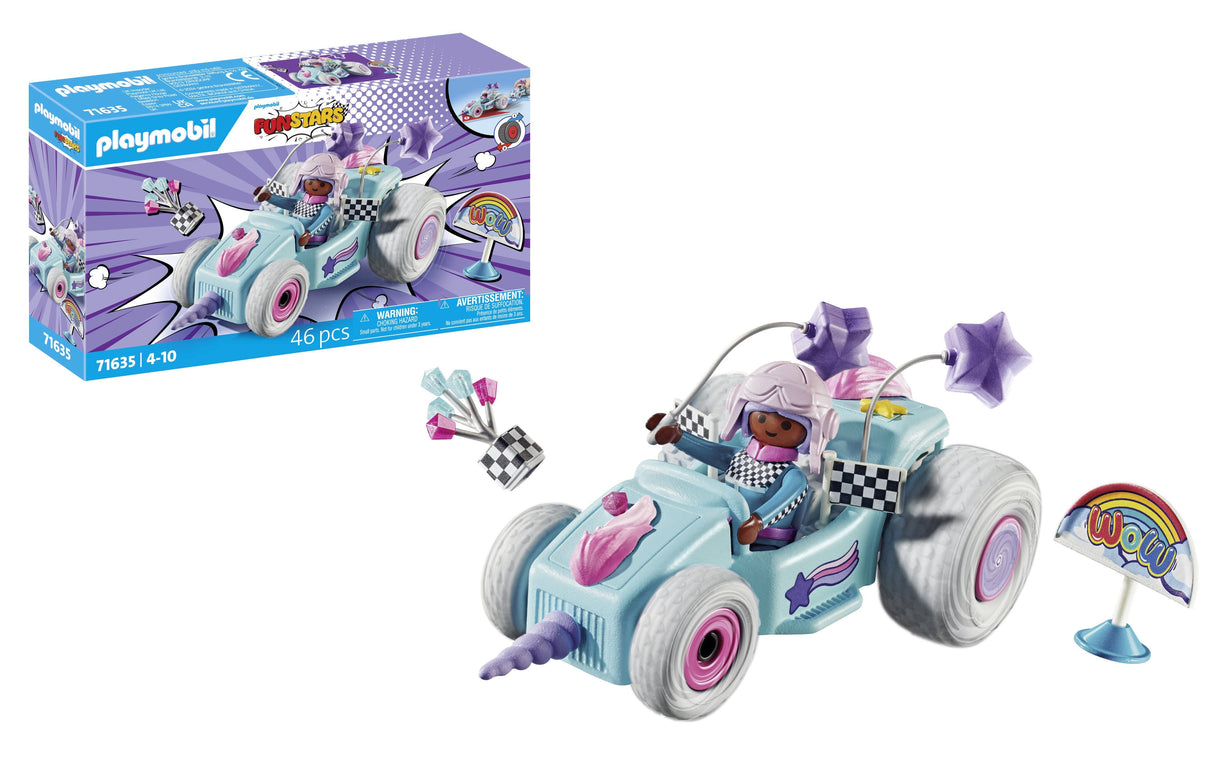 Playmobil 71635 Funstars Racing Unicornio, Juguete De Construcción 71635