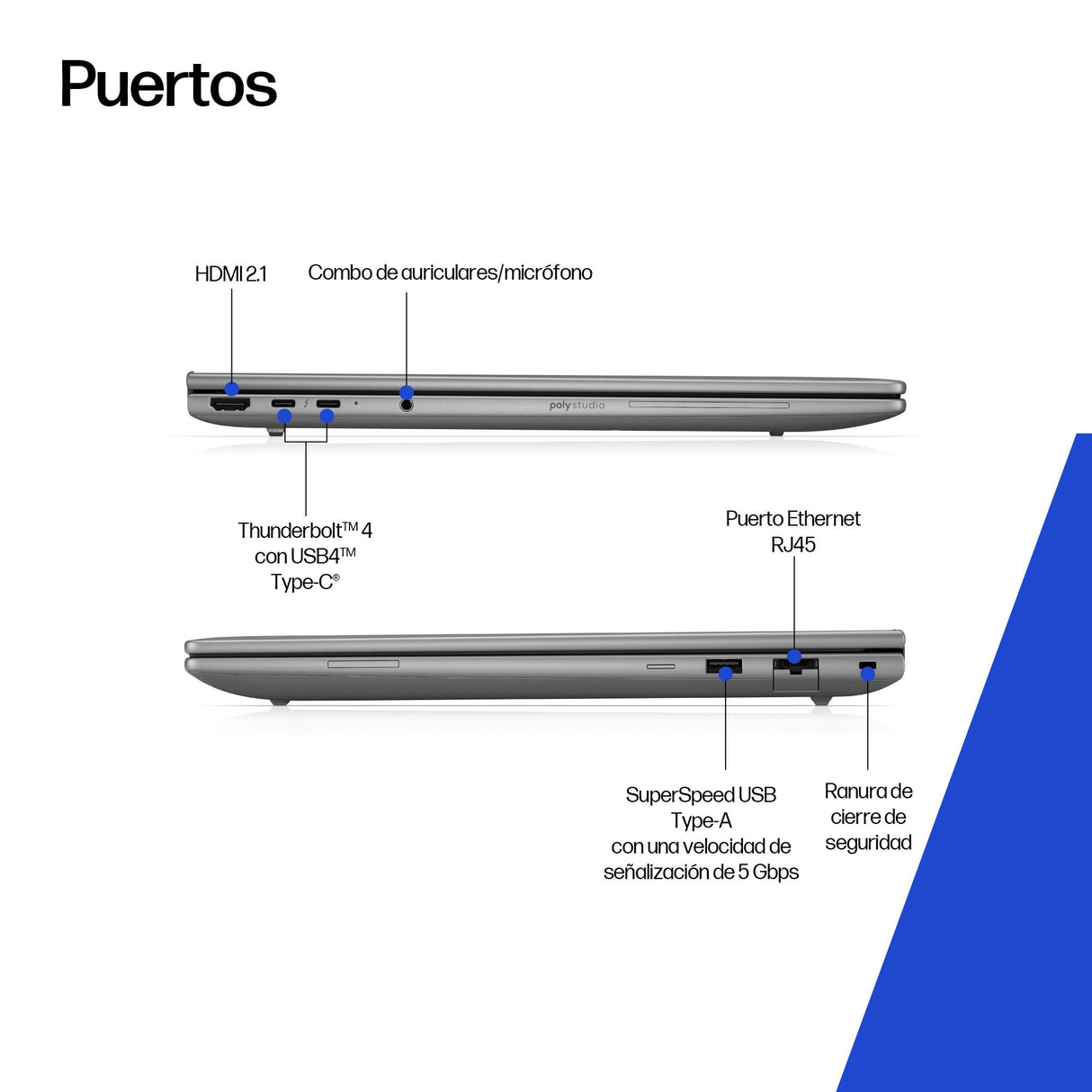 EAN 199642227378 - HP ZBook 8 G1i Wolf Pro Security Edition Intel Core Ultra 7 265H Estación de trabajo móvil 35,6 cm (14") 2 imagen 4