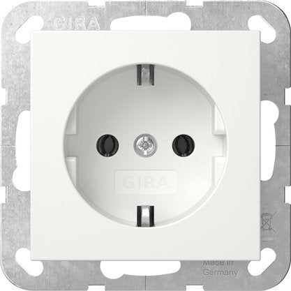 Gira 418827 Schuko System 55 Blanco Puro M