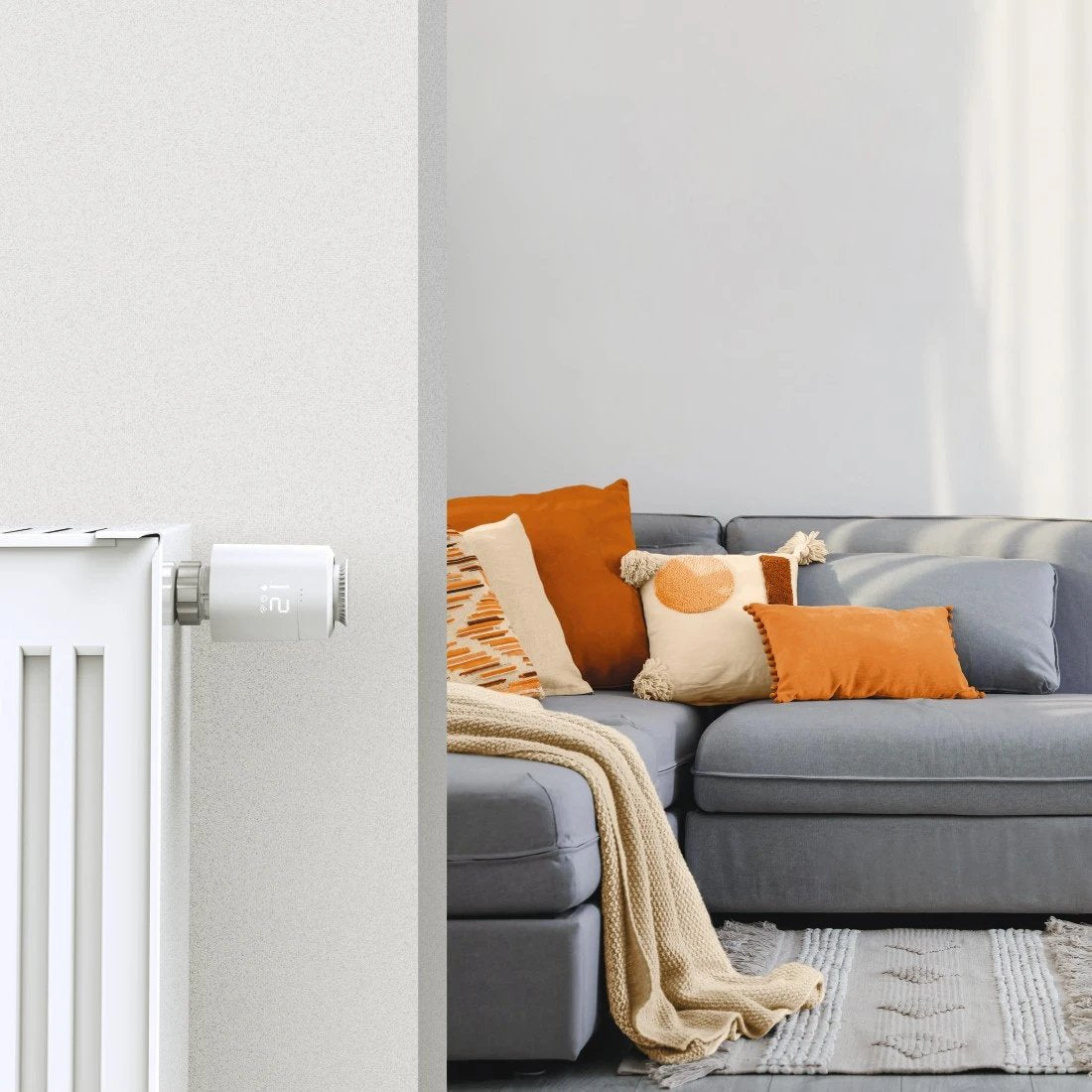 Hama Control Intel. Calefacción Por Wifi, 2 Therm. Inteligentes + Base