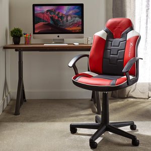 EAN 94338512014 - X Rocker 5120101 silla para videojuegos Butaca para jugar Asiento acolchado Negro, Rojo, Blanco imagen 3