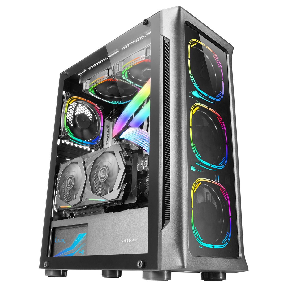 Caja Gaming Torre Mars Gaming Mc-Neo Negra