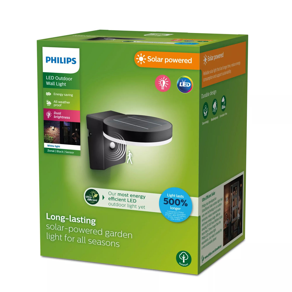 EAN 8720169265769 - Philips 8720169265769 iluminación al aire libre Aplique de pared para exterior LED A imagen 3