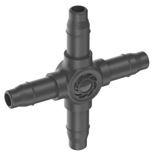 Gardena Micro-Drip-System Travesaño De 4,6 Mm (3/16"), Conexión (Gris Oscuro, 10 Piezas, Modelo 2023) 13214-20