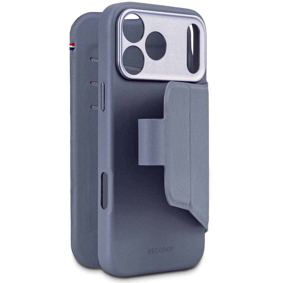 Decoded Silicone Detachable Wallet Ip 17 Pro Forever Blue