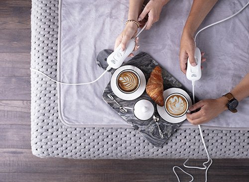 EAN 5902934832540 - Adler AD 7426 manta eléctrica y almohadilla Calentador de cama eléctrico 60 W Gris Vellón, Poliéster imagen 6