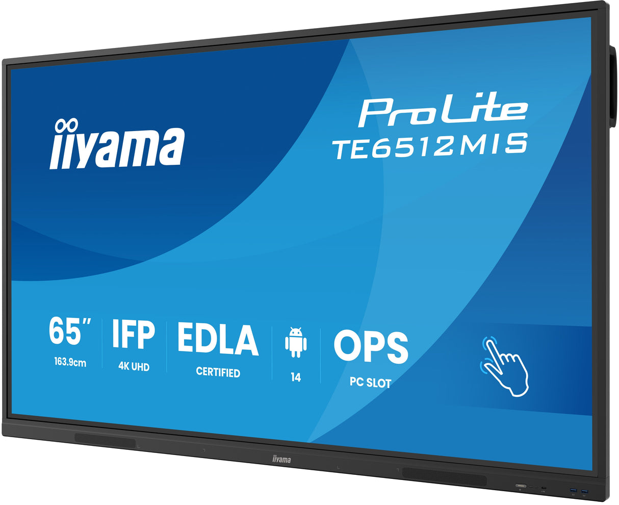 Iiyama Ds Te6512mis 163.9cm Va Touch 65'' 3840x2160 Vga 2xhdmi 2xusb-C