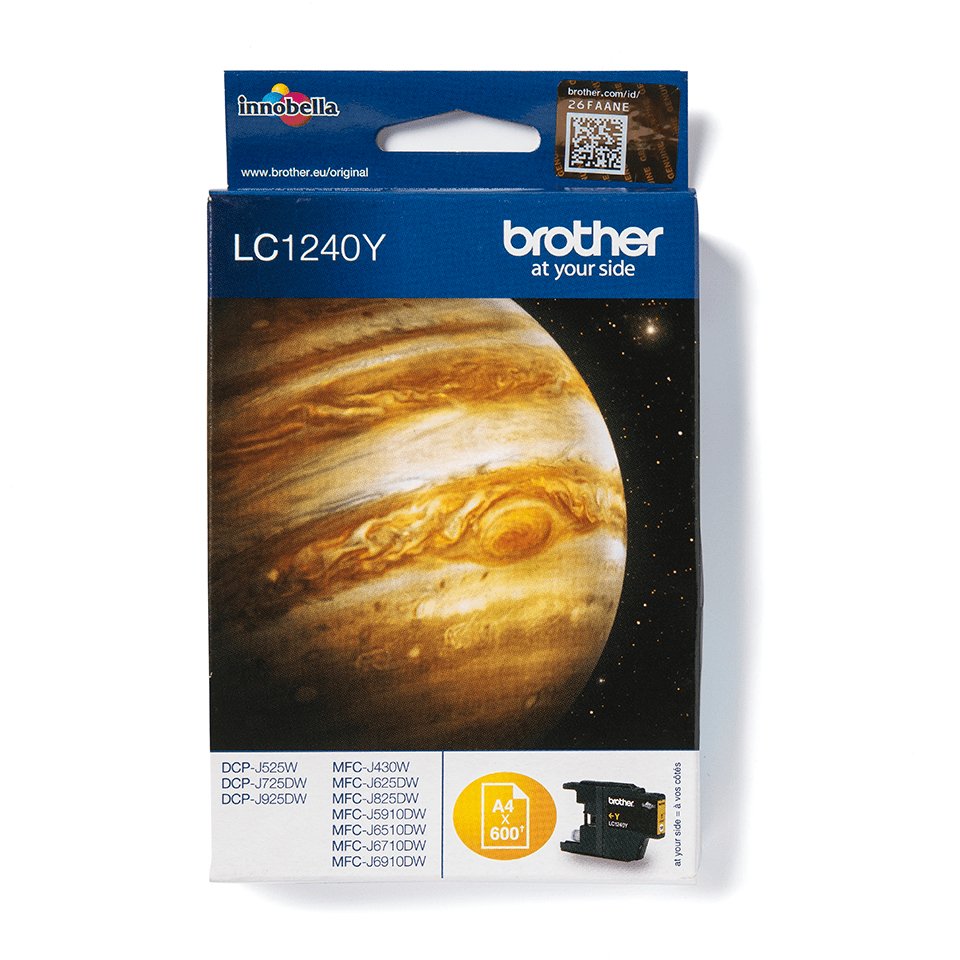 Tinta Original Brother Lc-1240y Amarillo