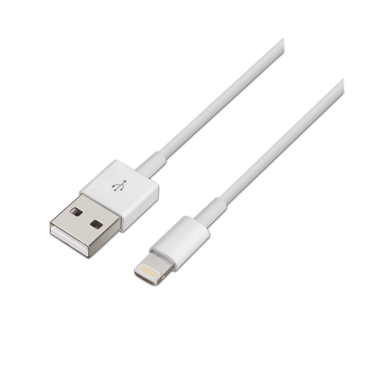 EAN 8436574700343 - AISENS A102-0035 cable de conector Lightning 1 m Blanco imagen 1