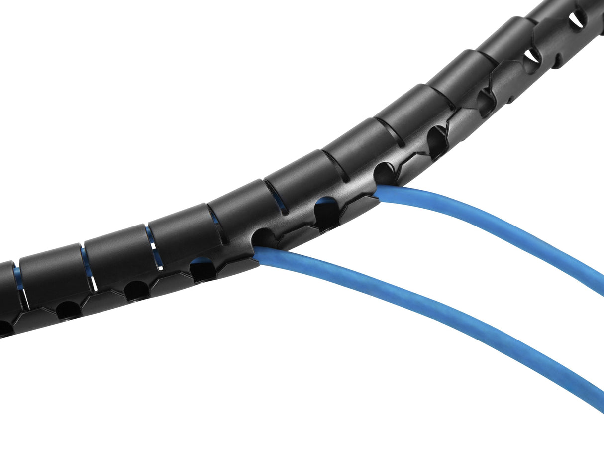 Equip 650868 Organizador De Cables Escritorio Pasacables Negro