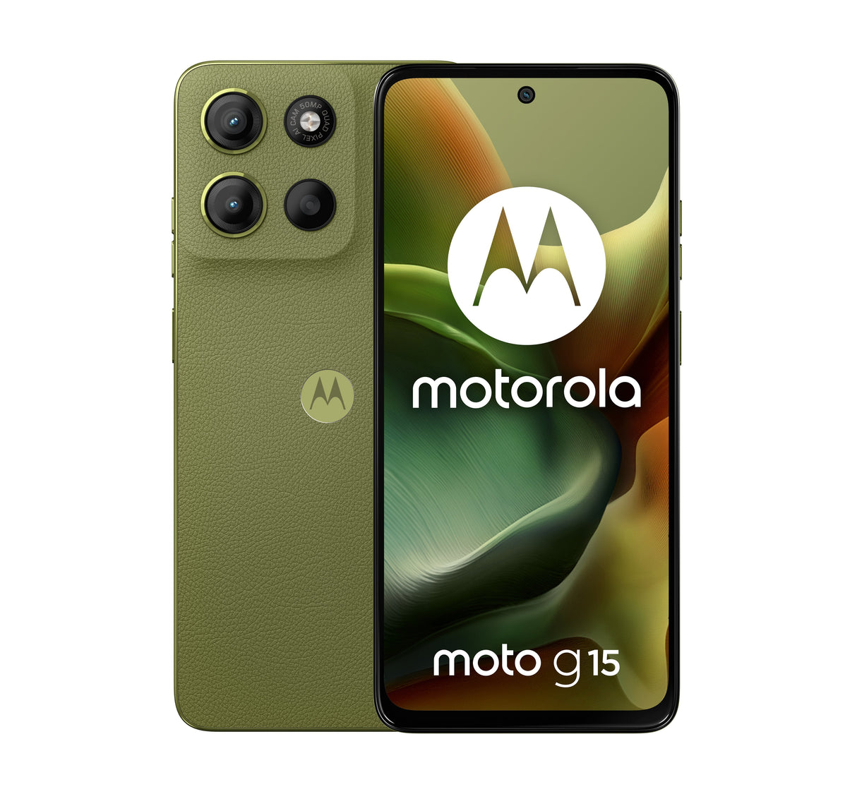 Smartphone Motorola Moto G15 4g 8gb/256gb Iguana Green