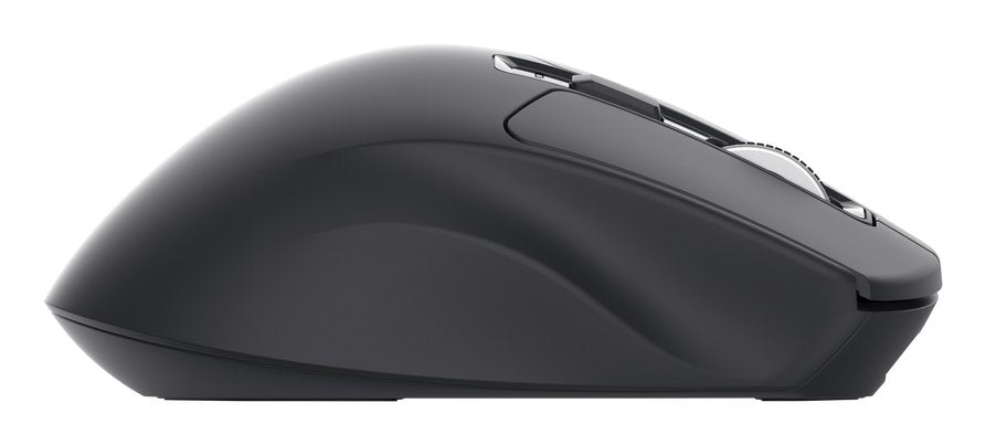 Mouse Trust Wireless Niven Bt/2.4ghz 7 Botones Silencioso 800-3200dpi Recargable Negro