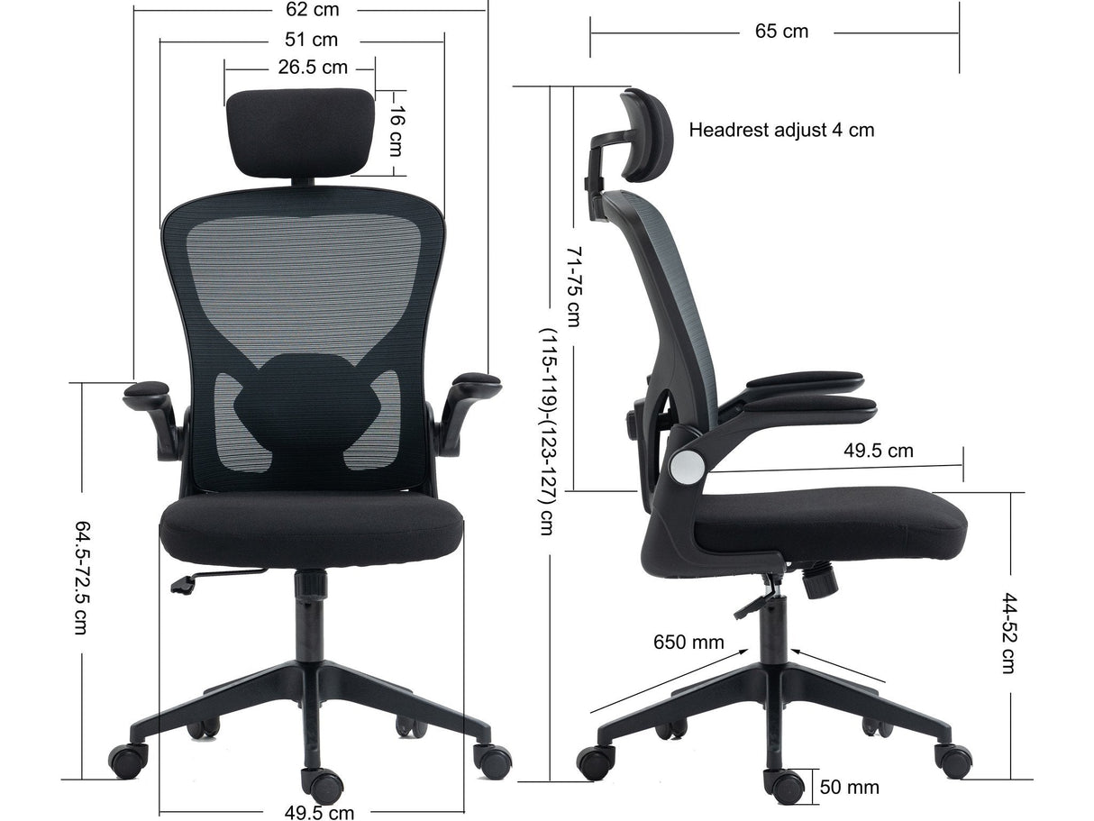 EAN 5705730640971 - Sandberg 640-97 silla de oficina y de ordenador Asiento acolchado Respaldo de malla imagen 10