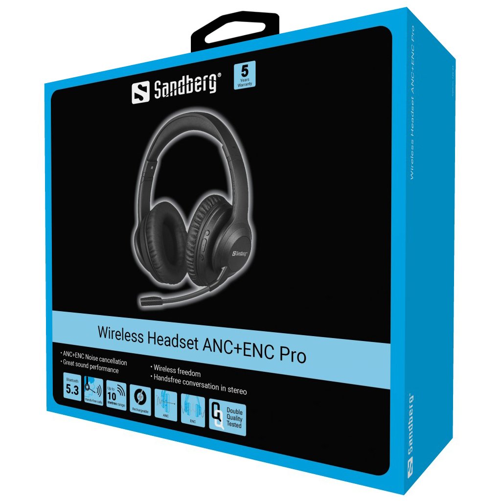 EAN 5705730126451 - Sandberg 126-45 auricular y casco Auriculares Inalámbrico Diadema Música/uso diario Bluetooth Negro imagen 9