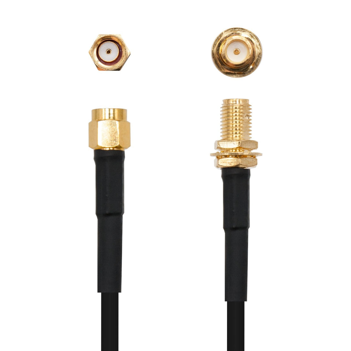EAN 8433281006119 - Nanocable 10.26.2004 cable coaxial 4 m SMA Negro imagen 2