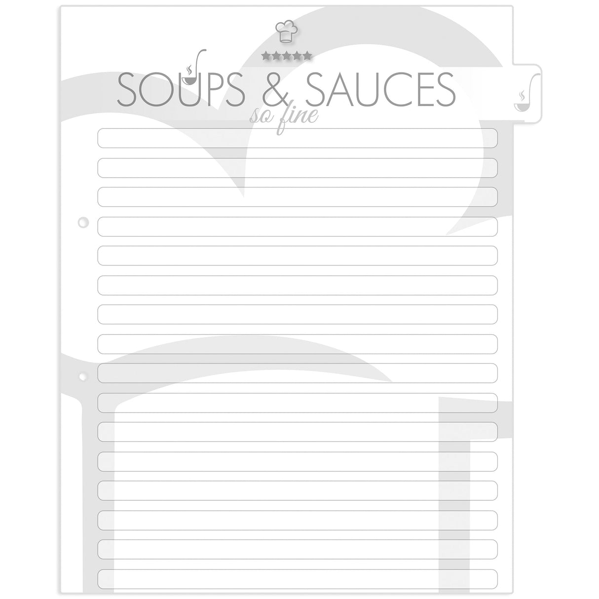 Carpeta De Recetas Herma Cocinar Con Amor A4