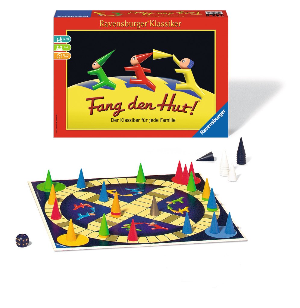 Ravensburger ¡Atrapa El Sombrero!, Juego De Mesa 267361