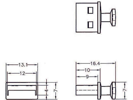 EAN 4043619640096 - DeLOCK 64009 tapa de seguridad para enchufe USB tipo A Negro 10 pieza(s) imagen 2