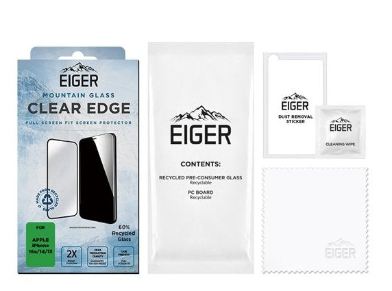 Eiger Sp Mountain Glass Clearedge Iphone 16e/14/13/13pro