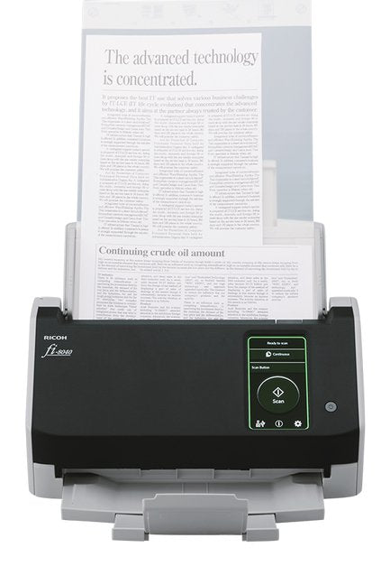 Ricoh Fi-8040 Alimentador Automático De Documentos (Adf) + Escáner De Alimentación Manual 600 X 600 Dpi A4 Negro, Gris