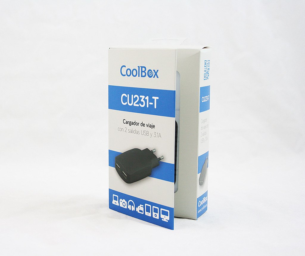 EAN 8436556141935 - CoolBox FALCOOUX231T Universal Negro Corriente alterna Interior imagen 4