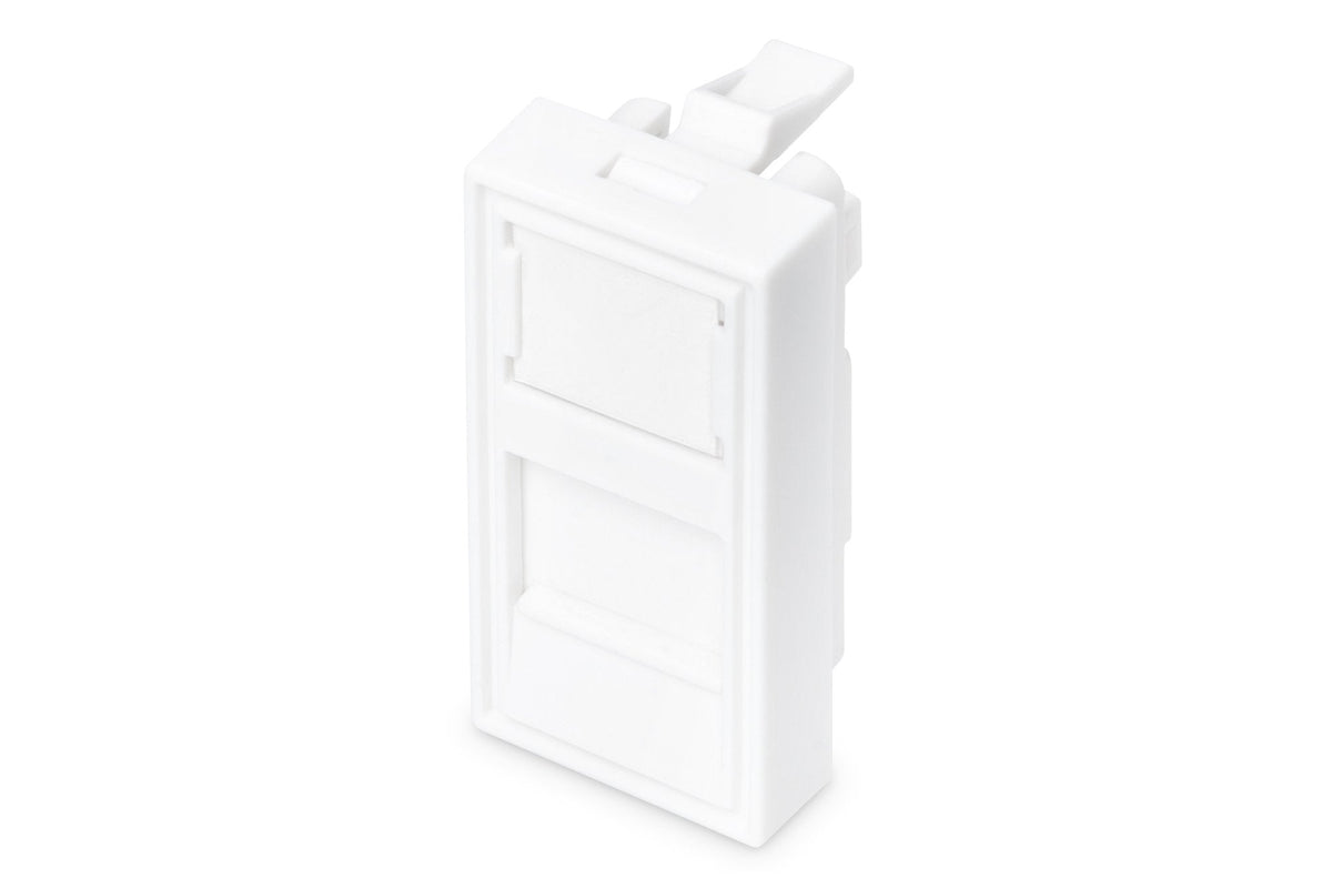 Digitus Tapa Para Conductos De Cables De 22,5 X 45 Mm, Color Blanco Dn-93802-1-Sh
