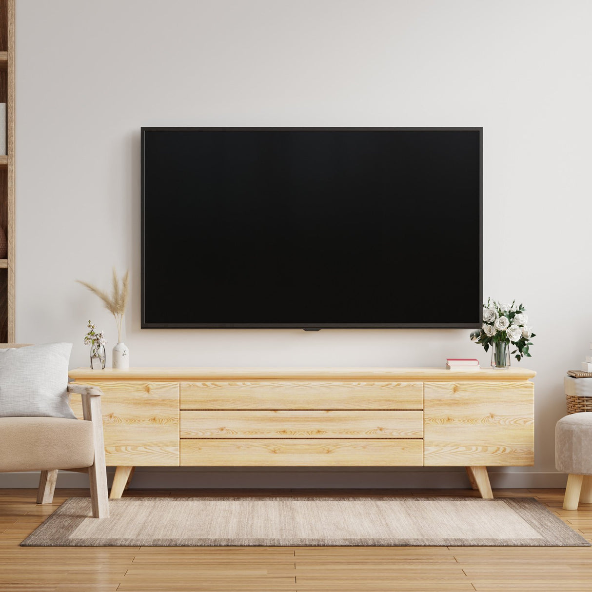 EAN 8433281015005 - TooQ LP1090F-B soporte para TV 2,29 m (90") Negro imagen 4
