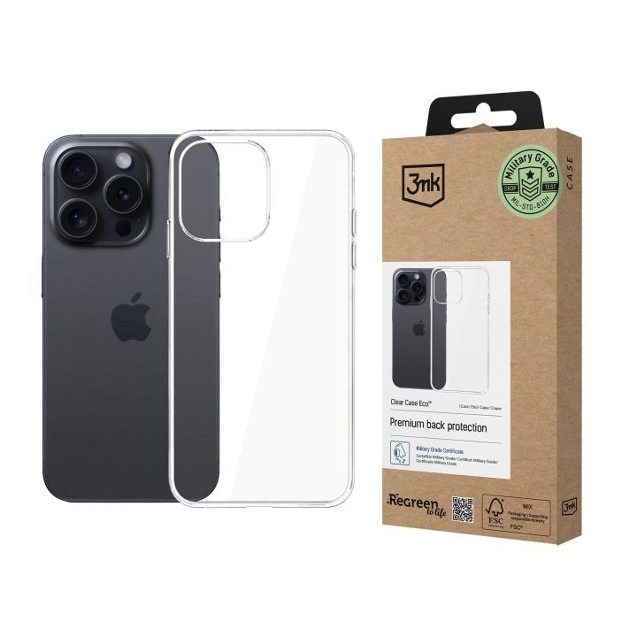 EAN 5903108597081 - 3MK Clear Case Eco funda para teléfono móvil 16 cm (6.3") Transparente imagen 1