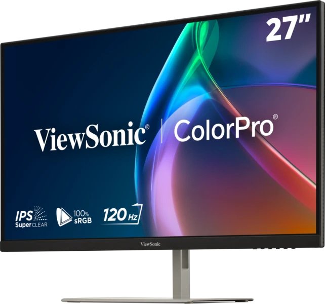 Monitor Pantone 27" 120hz 2k Qhd Validado 100 Srgb Y Calibrado De F Brica Con Usb-C De 90w. Blanco