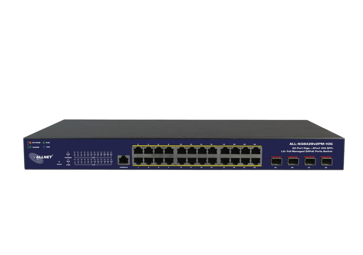 EAN 4038816213136 - ALLNET 213130 Gestionado L2 Gigabit Ethernet (10/100/1000) Energía sobre Ethernet (PoE) Negro imagen 2
