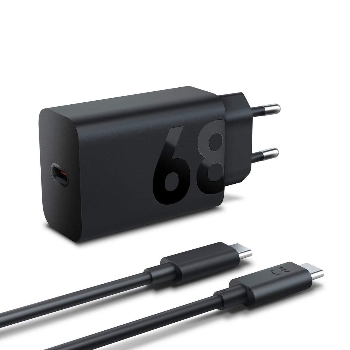 EAN 0197531544216 - Lenovo 68W USB-C Wall Charger Tableta, Universal Negro Corriente alterna Interior imagen 1