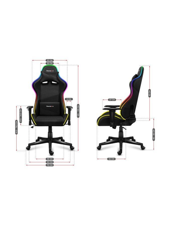 EAN 5903796015348 - Huzaro Force 6.3 Silla para videojuegos de PC Asiento (de seguridad) de butaca Negro, Multicolor imagen 16
