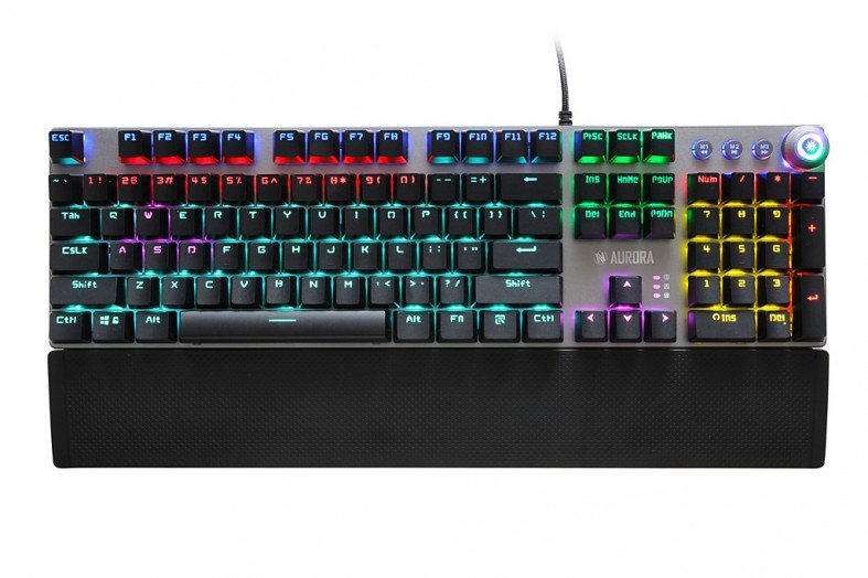 EAN 5901443055792 - iBox AURORA K-3 teclado Juego USB QWERTY Negro, Plata imagen 8