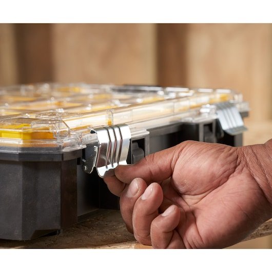 Stanley Pro-Stack Organizer Duo-Pack (Negro/Transparente, 2 Stück) Fmst82967-9