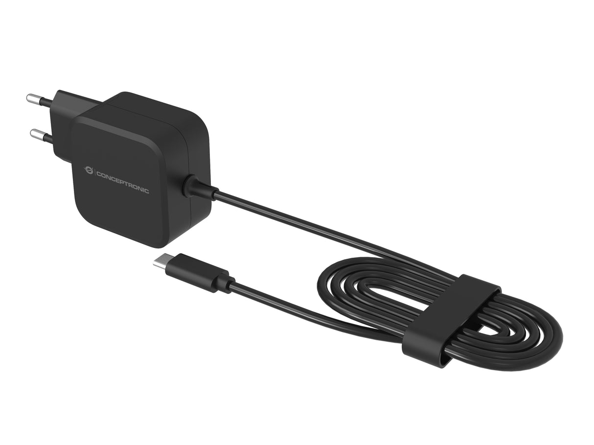 EAN 4015867235591 - Conceptronic OZUL04BE cargador de dispositivo móvil Universal Negro Corriente alterna Interior imagen 1