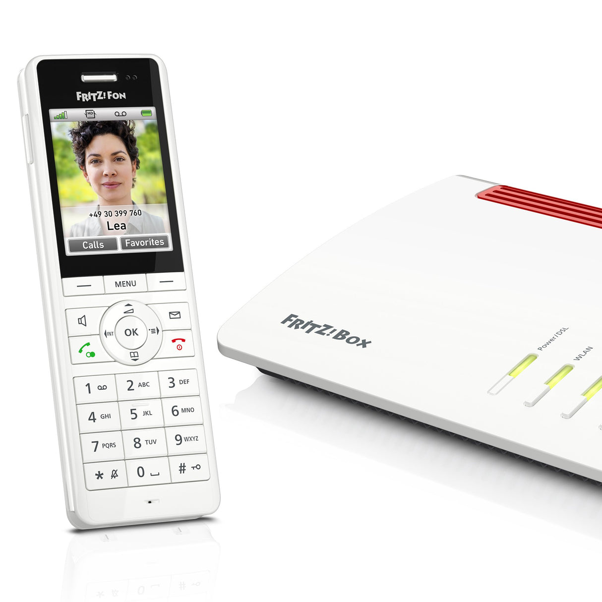 EAN 4023125030109 - Fon X6 Teléfono DECT Identificador de llamadas Blanco imagen 4