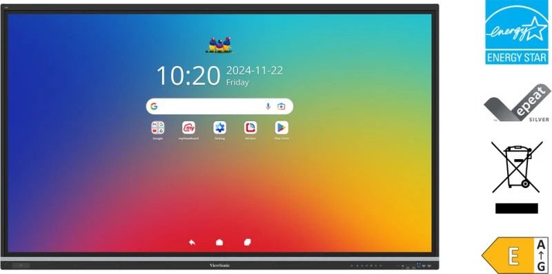 EAN 766907031973 - Viewsonic IFP5551 Display pizarra blanca interactiva 139,7 cm (55") 3840 x 2160 Pixeles Pantalla táctil Ne imagen 1
