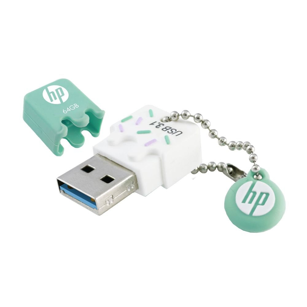 Pendrive Hp 64gb X778w Verdeusb 3.0