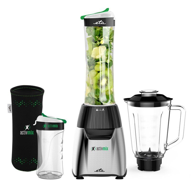 EAN 8590393254361 - Eta ETA210390000 licuadora 1 L Licuadora de vaso 350 W Negro, Acero inoxidable, Transparente imagen 10