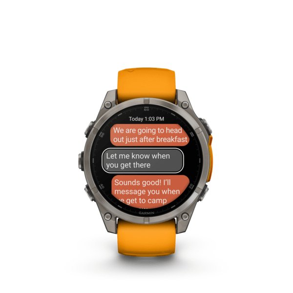 EAN 753759338084 - Garmin fenix 8 3,56 cm (1.4") AMOLED 47 mm Digital 454 x 454 Pixeles Pantalla táctil Grafito Wifi GPS (sat imagen 3