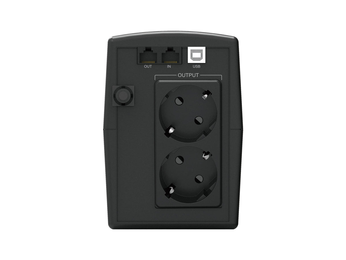 EAN 4015867205181 - Conceptronic ZEUS01ES sistema de alimentación ininterrumpida (UPS) Línea interactiva 0,65 kVA 360 W 2 sal imagen 4