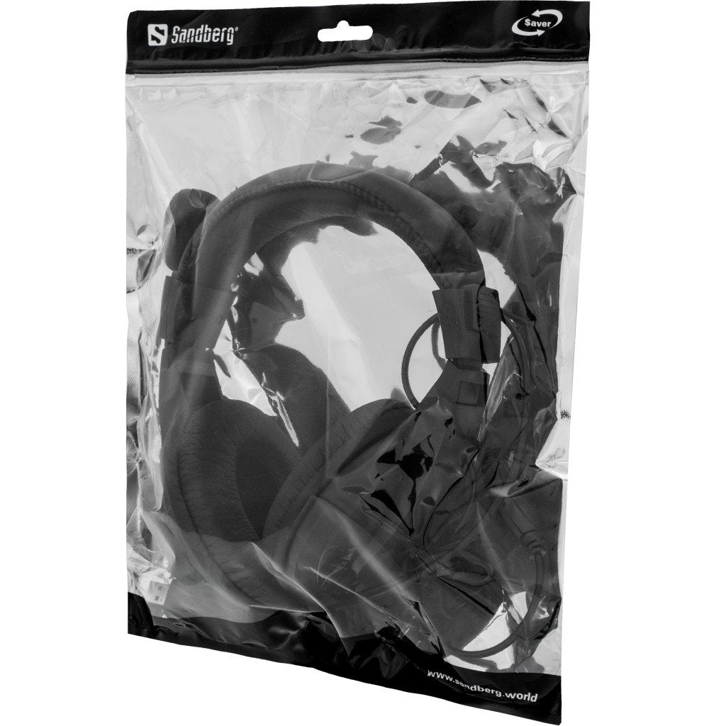EAN 5704174048138 - Sandberg 325-27 auricular y casco Auriculares Alámbrico Diadema Llamadas/Música USB tipo A Negro imagen 3